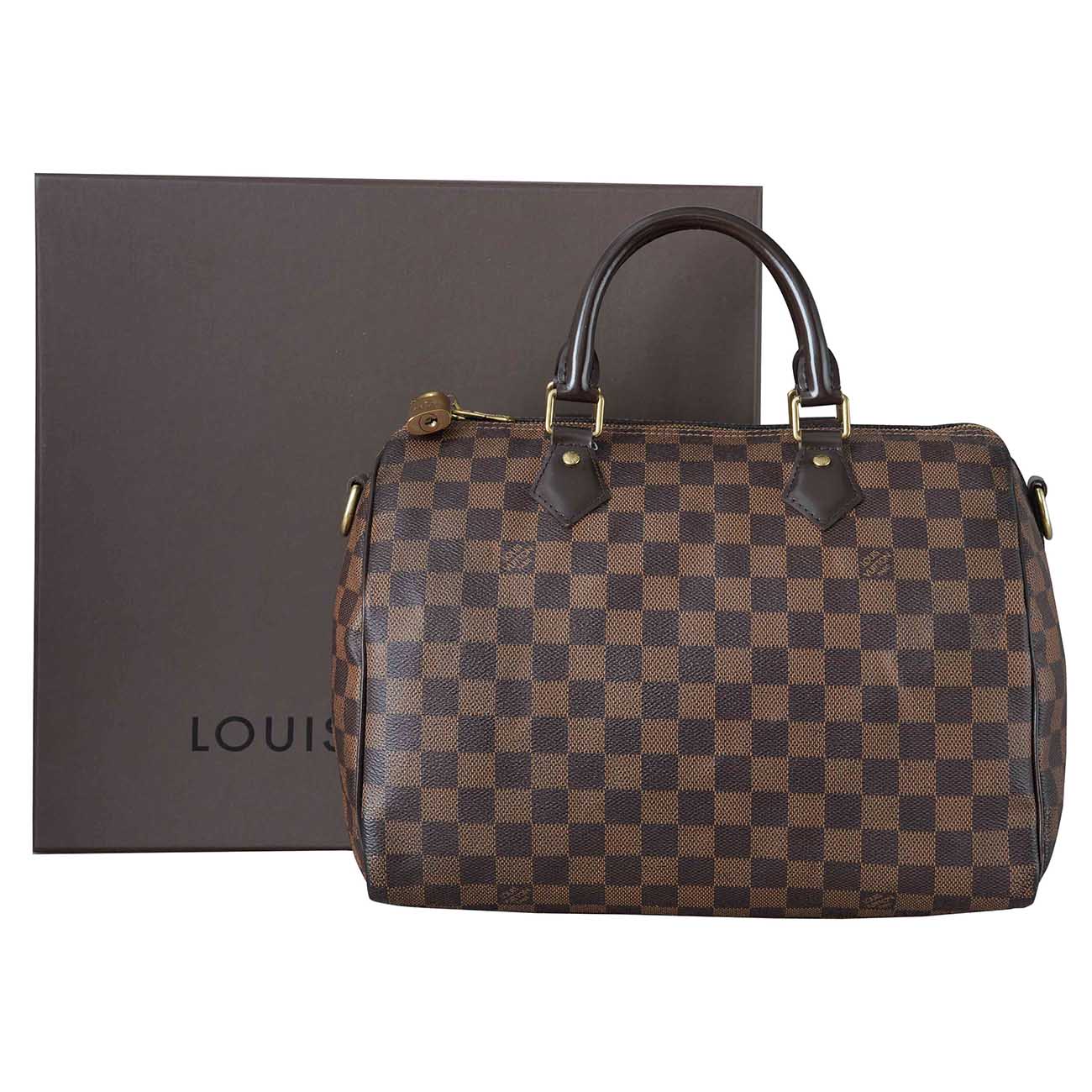 LOUIS VUITTON(USED)루이비통 다미에 에벤 스피디30 반둘리에